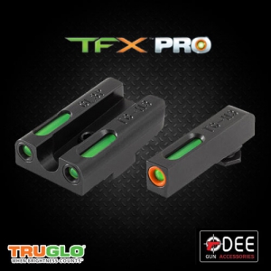 TFX™ PRO TRITIUM/FIBER-OPTIC DAY/NIGHT SIGHTS - GLOCK42/43